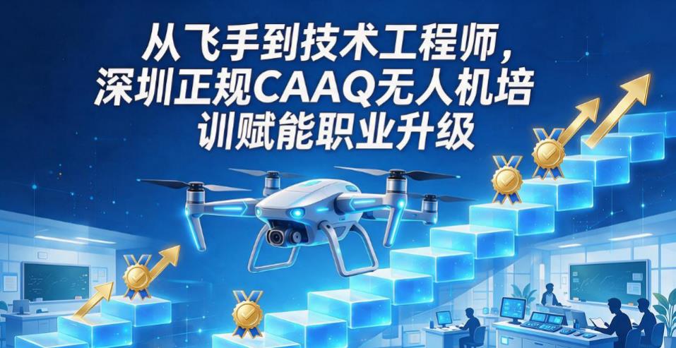 从飞手到技术工程师，CAAC无人机培训赋能职业升级