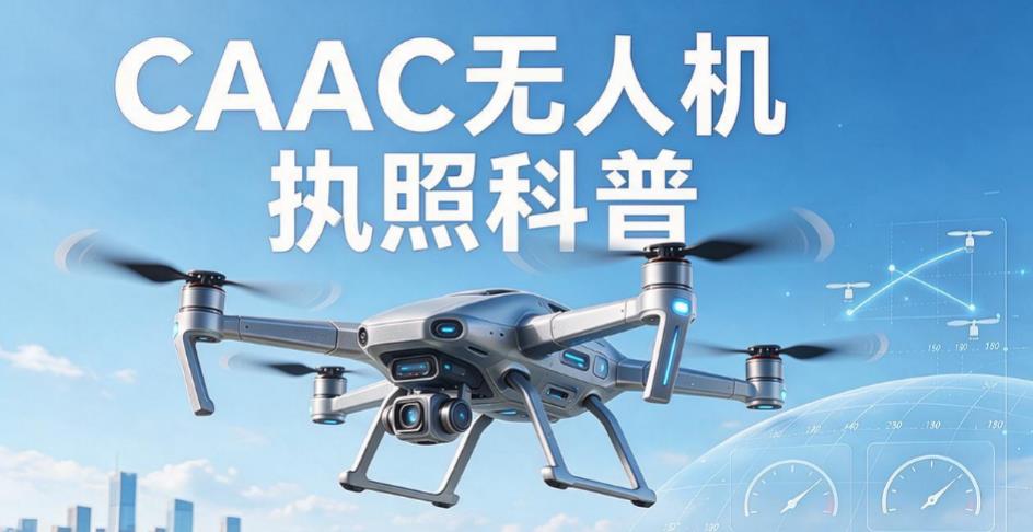 什么是CAAC无人机执照？深圳专业无人机培训学校详细科普